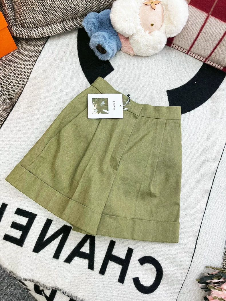 Chanel Chanel Green Flap Fringe Short Sleeve Set Size S / US 4 / IT 40 - 6 Thumbnail