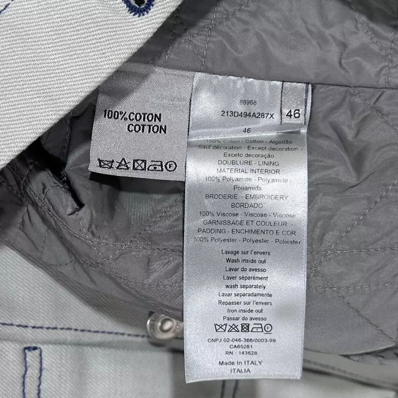 Dior Dior Tiger Embroidered Denim Jacket Size L / US 10 / IT 46 - 7 Thumbnail