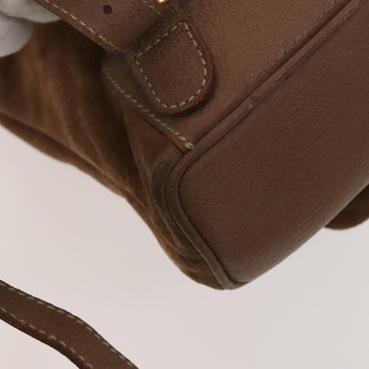 Gucci GUCCI Backpack Leather Brown Gold 003 3444 0030 Auth 121800 Size ONE SIZE - 18 Thumbnail