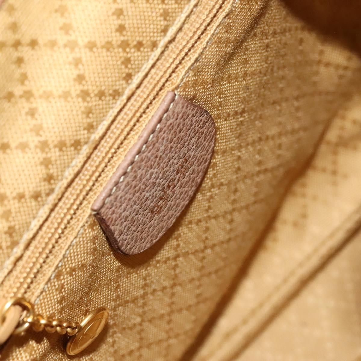 Gucci GUCCI Backpack Leather Brown Gold 003 3444 0030 Auth 121800 Size ONE SIZE - 21 Thumbnail