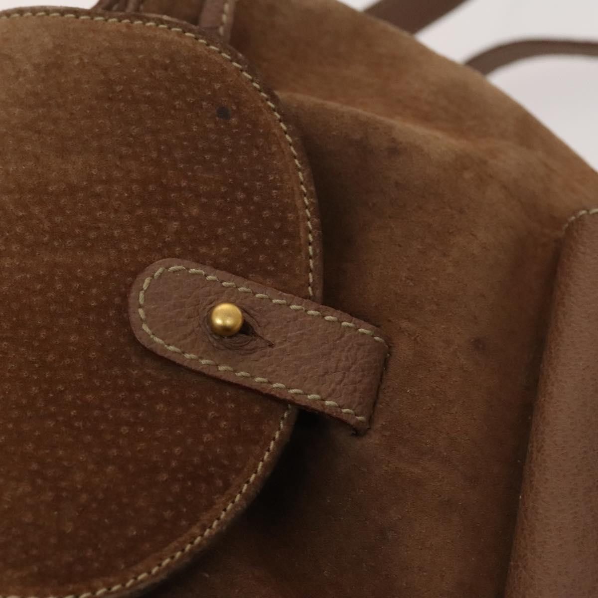 Gucci GUCCI Backpack Leather Brown Gold 003 3444 0030 Auth 121800 Size ONE SIZE - 19 Thumbnail