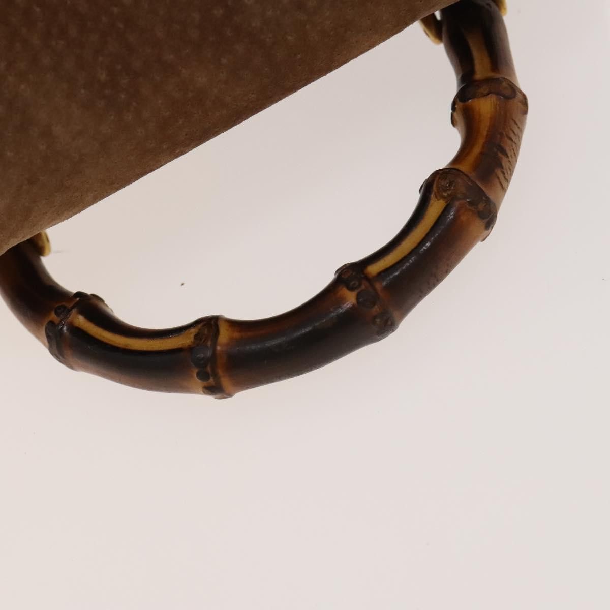 Gucci GUCCI Backpack Leather Brown Gold 003 3444 0030 Auth 121800 Size ONE SIZE - 7 Thumbnail