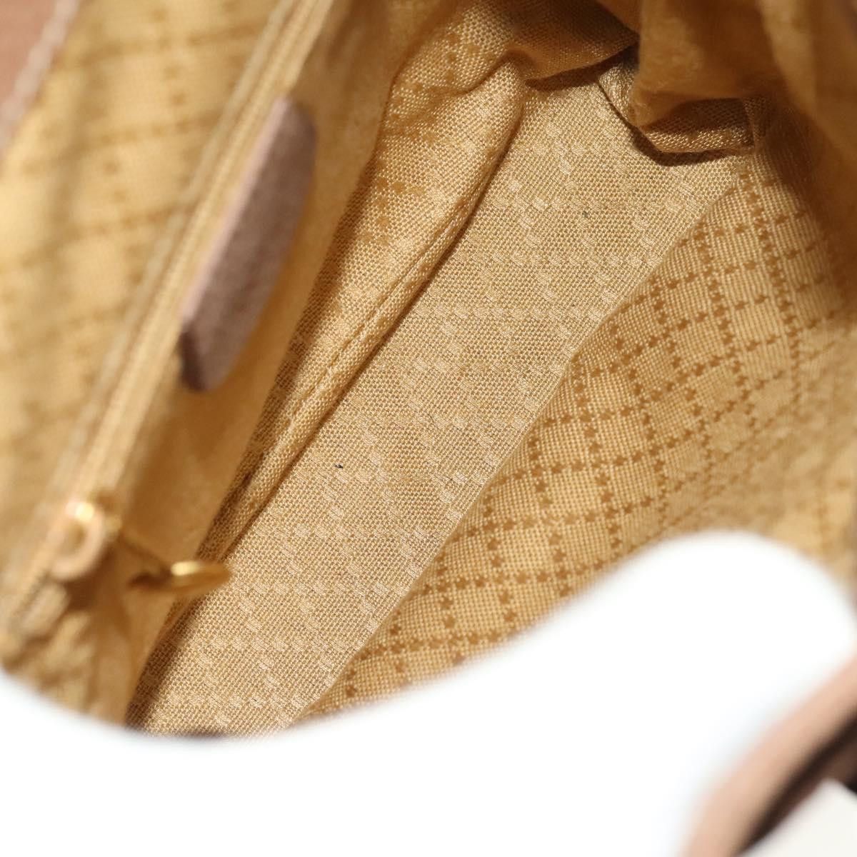 Gucci GUCCI Backpack Leather Brown Gold 003 3444 0030 Auth 121800 Size ONE SIZE - 11 Thumbnail