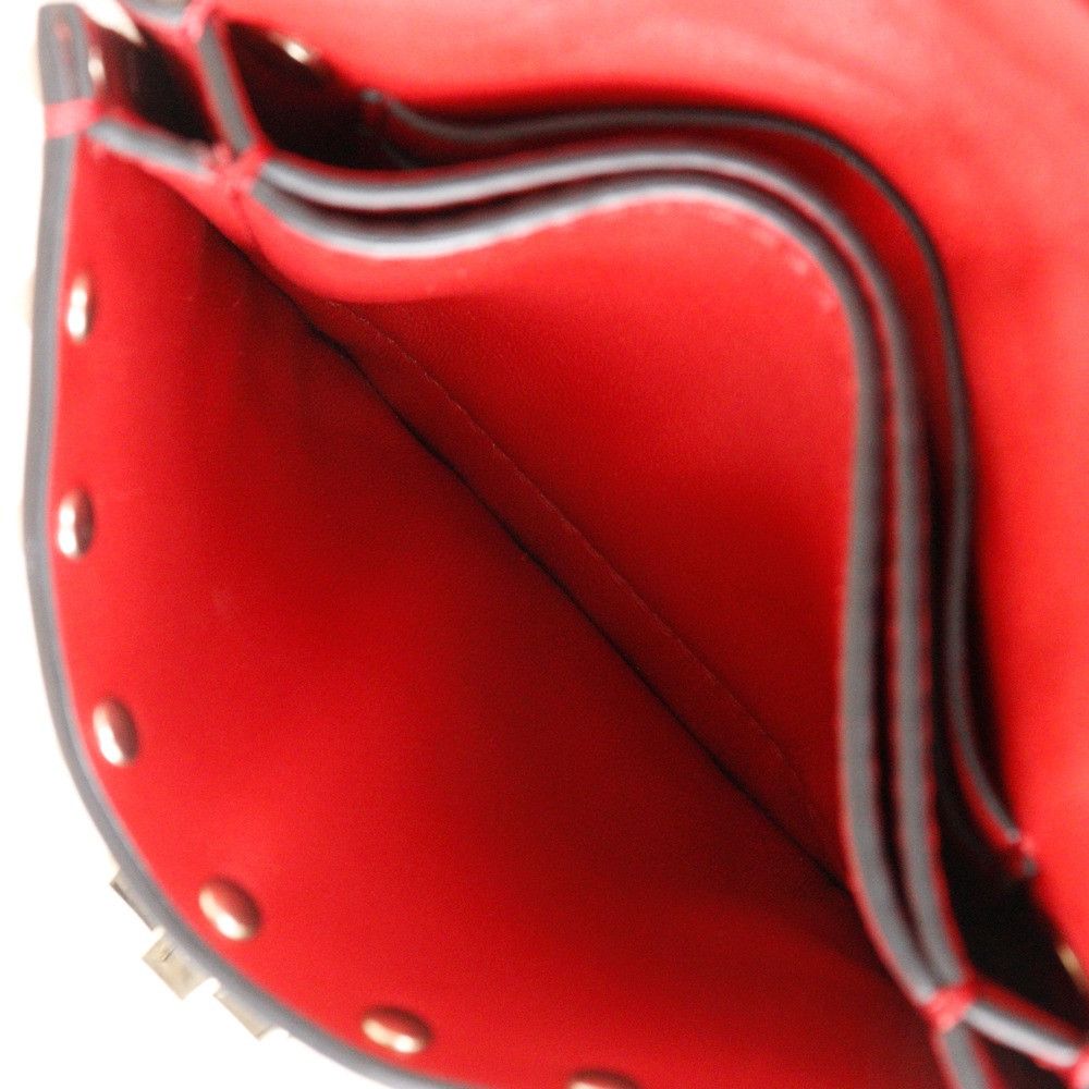 Valentino Valentino Valentino Garavani Rockstuds Leather Shoulder Bag Leather Crossbody Bag MW0BCA23NAP Size ONE SIZE - 6 Thumbnail