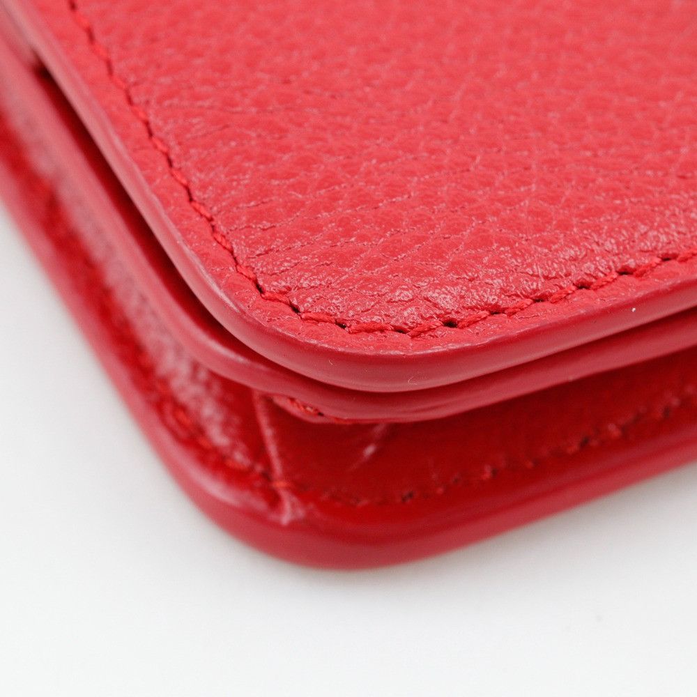Balenciaga Balenciaga Balenciaga BB Logo Leather Wallet Leather Short Wallet 601474 DUTY FREE for USA Size ONE SIZE - 4 Thumbnail