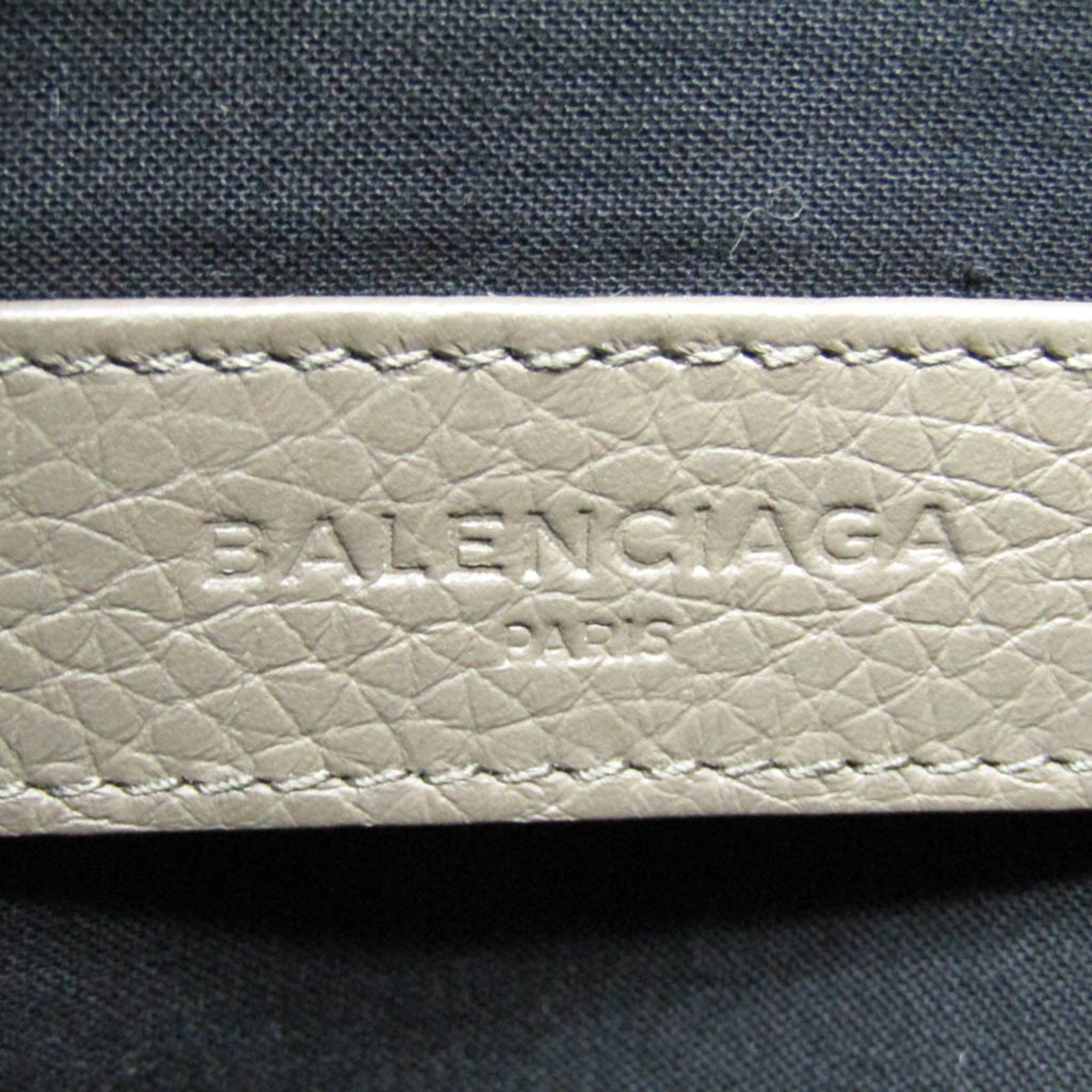 Balenciaga Balenciaga Classical Clutch Pouch 459511 Women,Men Leather Clutch Bag Grayish Size ONE SIZE - 9 Thumbnail
