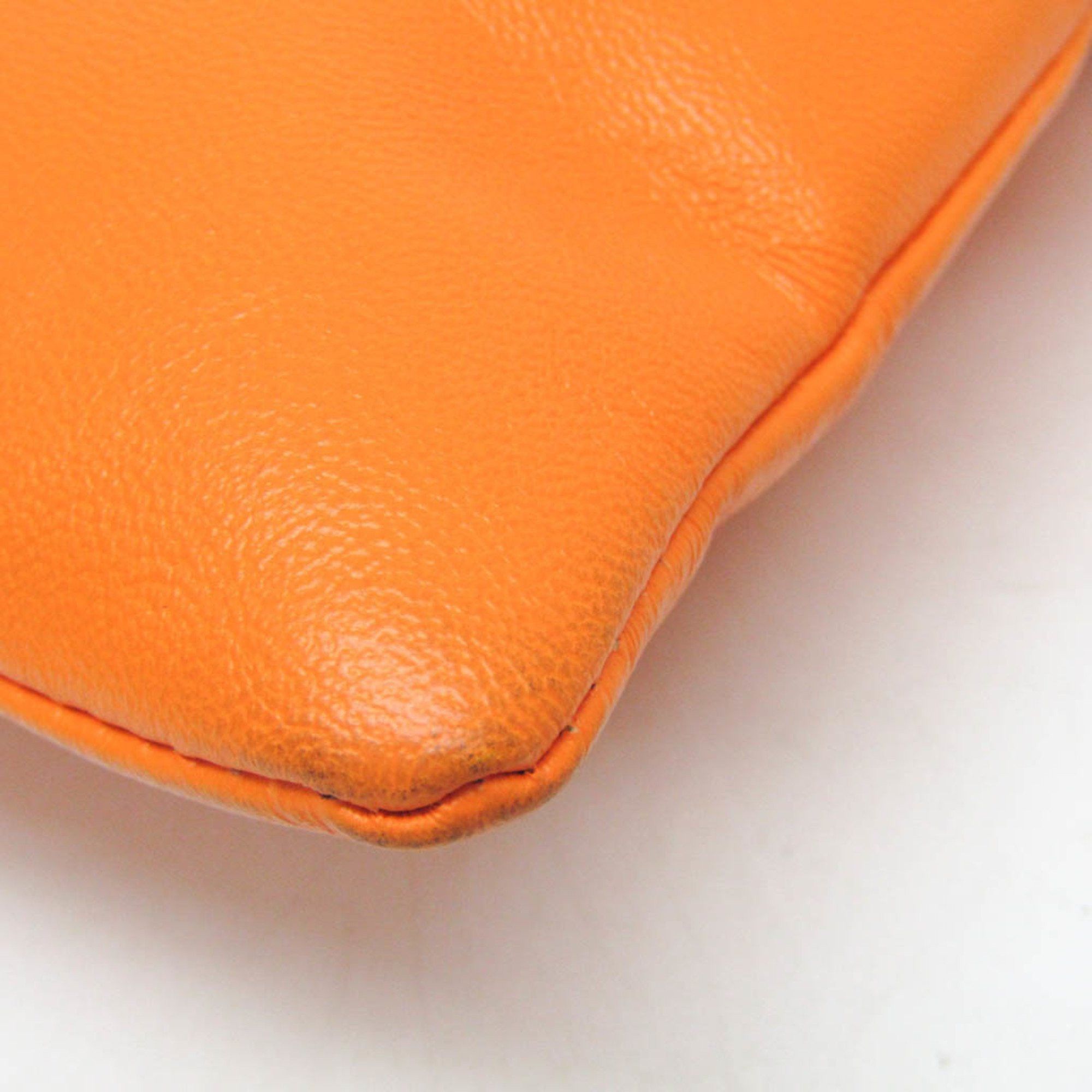 Burberry Burberry Smartphone Bag Women's Leather Shoulder Bag Orange Size ONE SIZE - 5 Thumbnail