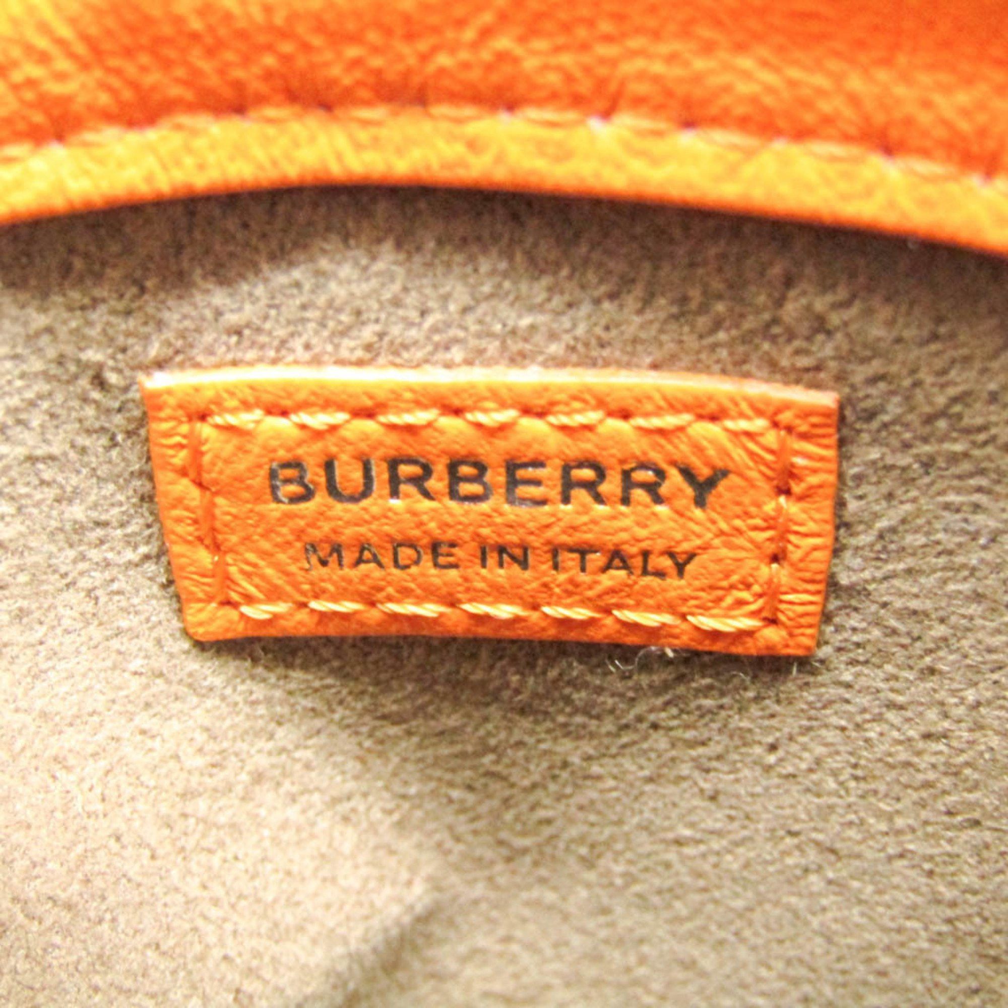 Burberry Burberry Smartphone Bag Women's Leather Shoulder Bag Orange Size ONE SIZE - 8 Thumbnail
