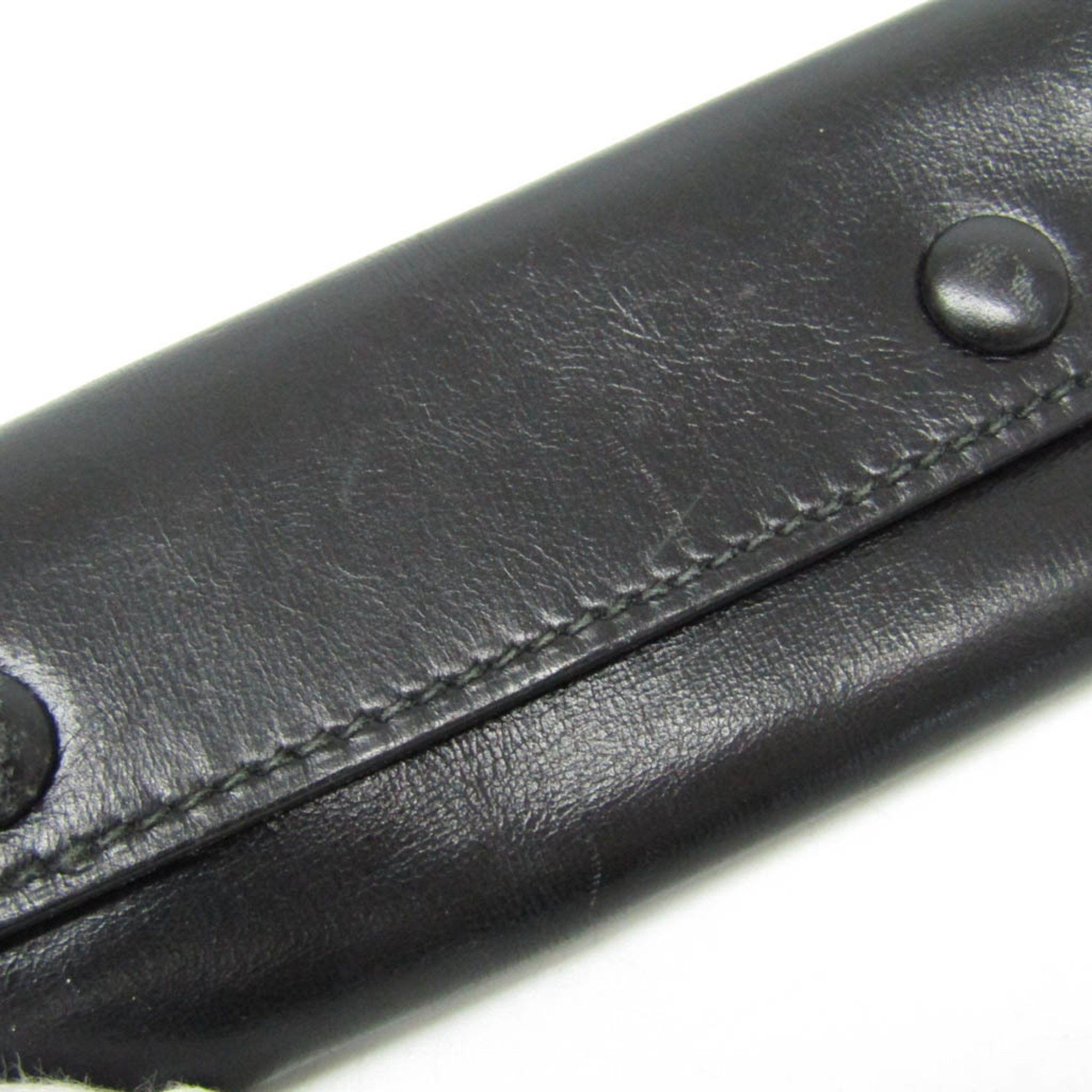 Hermes Hermes Women,Men Leather Key Case Black Size ONE SIZE - 6 Thumbnail