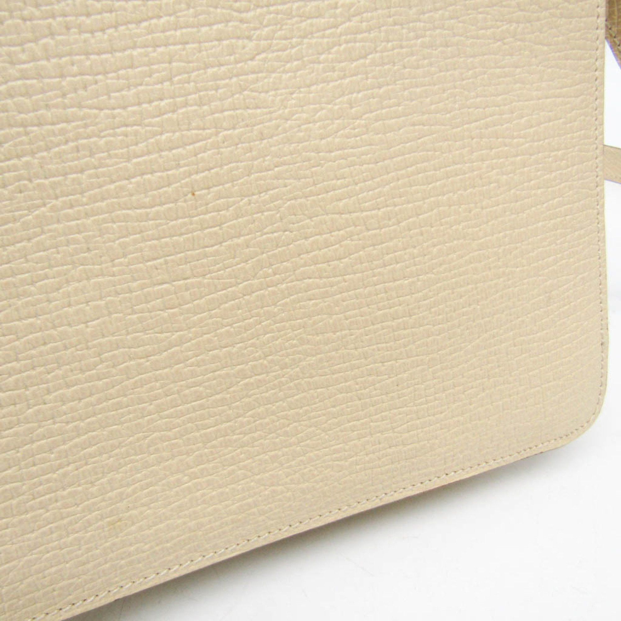 Loewe Loewe Barcelona Women's Leather Handbag,Shoulder Bag Cream Size ONE SIZE - 5 Thumbnail