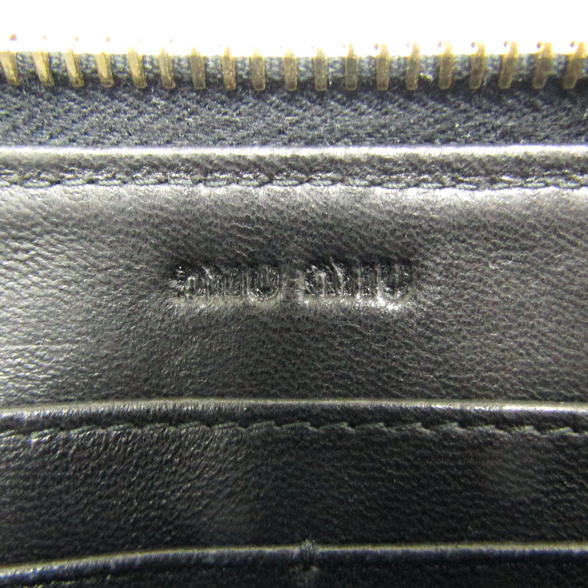 Miu Miu Miu Miu Matelasse 5M0506 Women's Leather Long Wallet (bi-fold) Black Size ONE SIZE - 10 Thumbnail