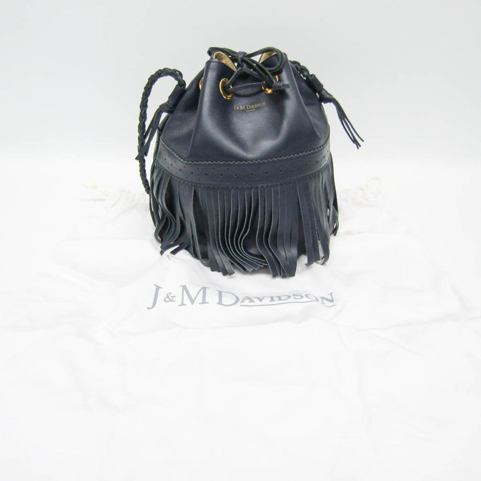 Other J&M Davidson Carnival L Women's Leather Shoulder Bag Navy Size ONE SIZE - 2 Thumbnail