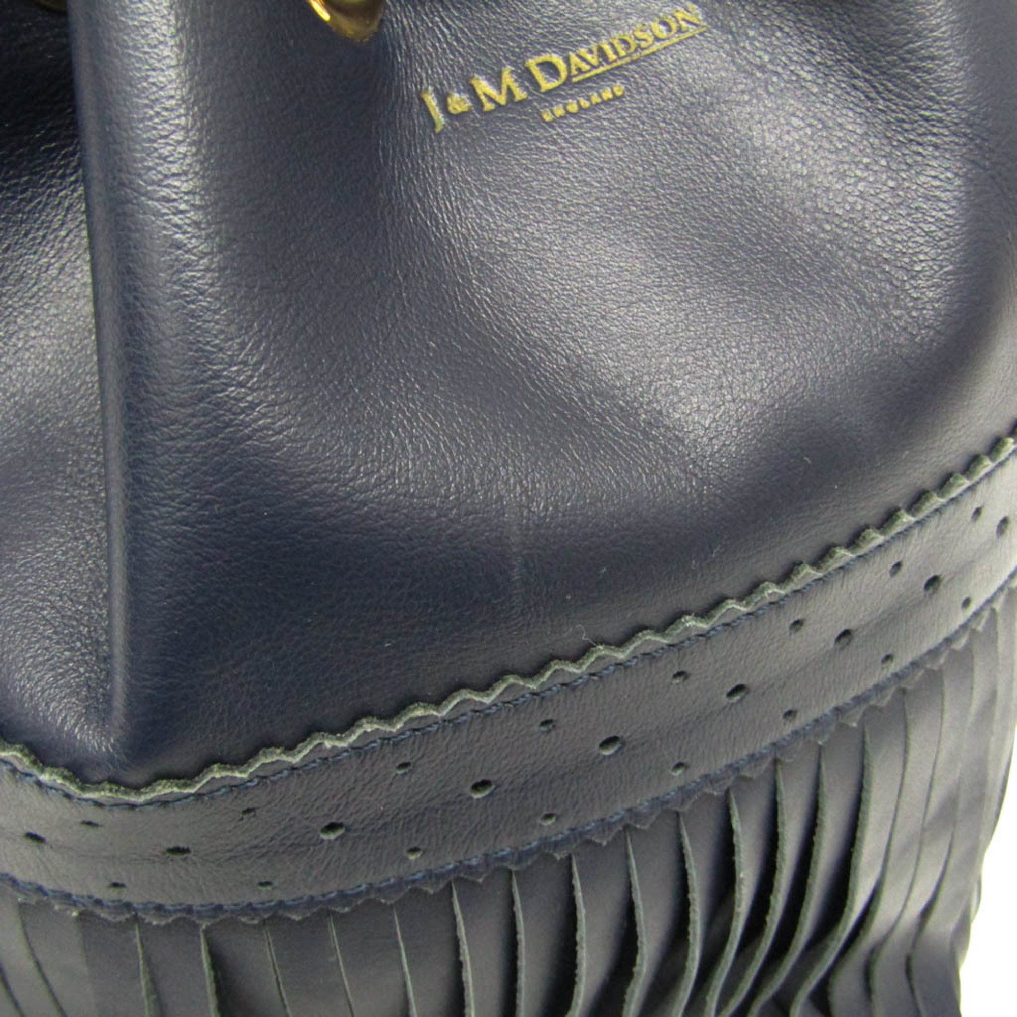 Other J&M Davidson Carnival L Women's Leather Shoulder Bag Navy Size ONE SIZE - 5 Thumbnail