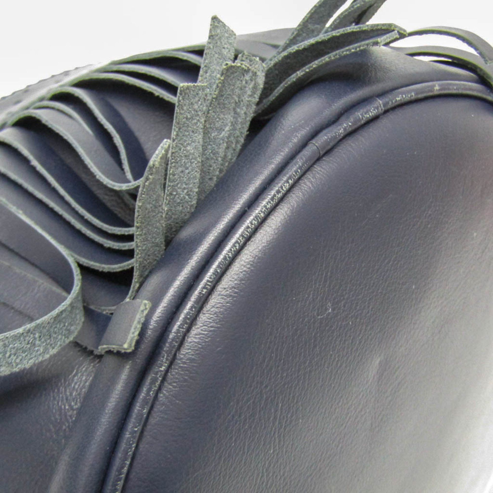 Other J&M Davidson Carnival L Women's Leather Shoulder Bag Navy Size ONE SIZE - 8 Thumbnail