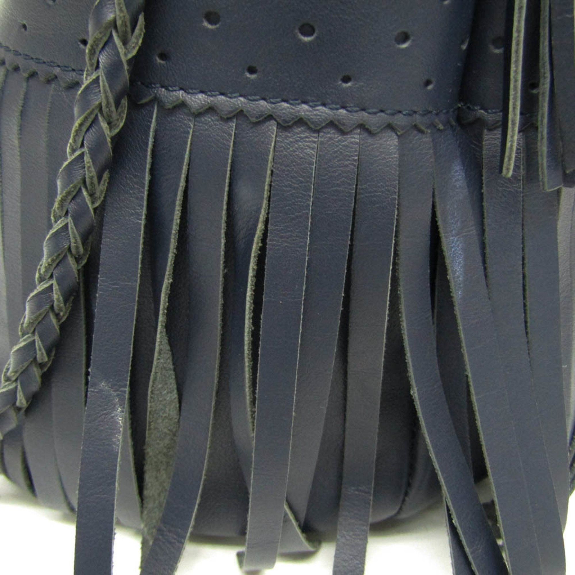 Other J&M Davidson Carnival L Women's Leather Shoulder Bag Navy Size ONE SIZE - 5 Thumbnail