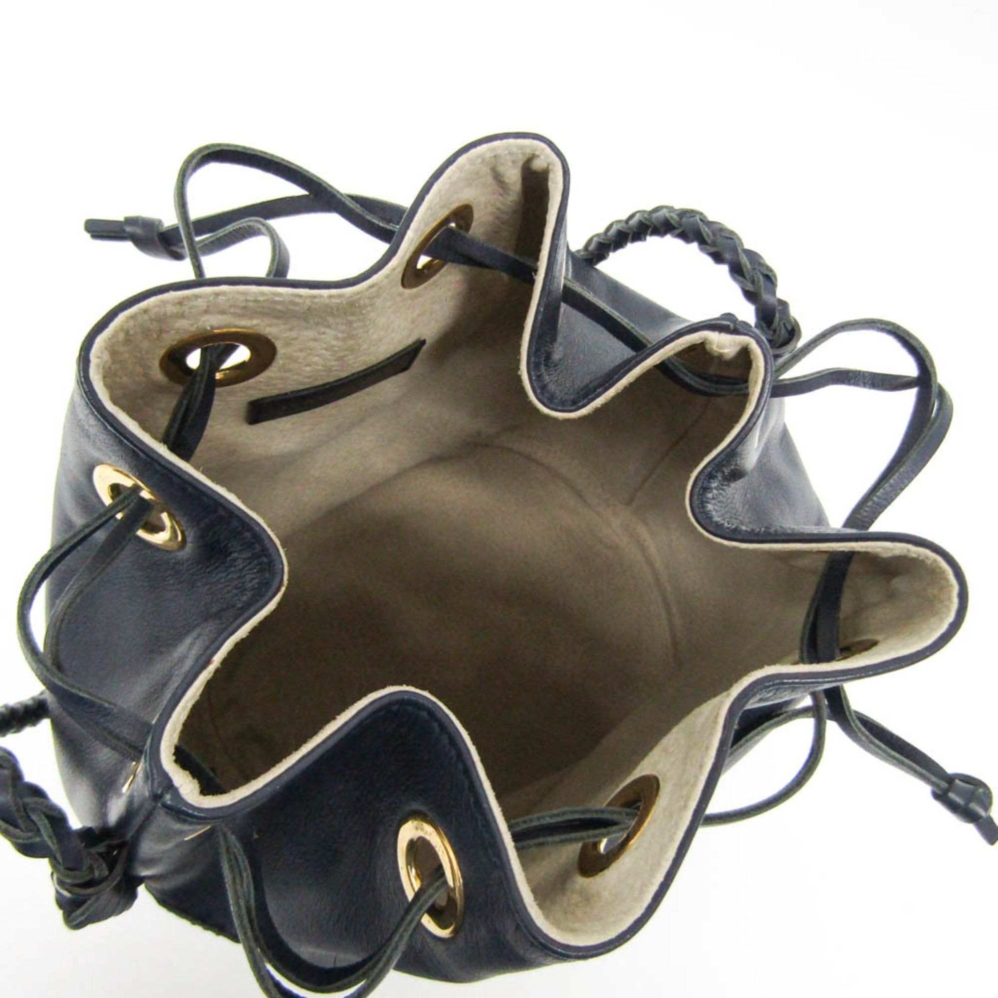 Other J&M Davidson Carnival L Women's Leather Shoulder Bag Navy Size ONE SIZE - 4 Thumbnail