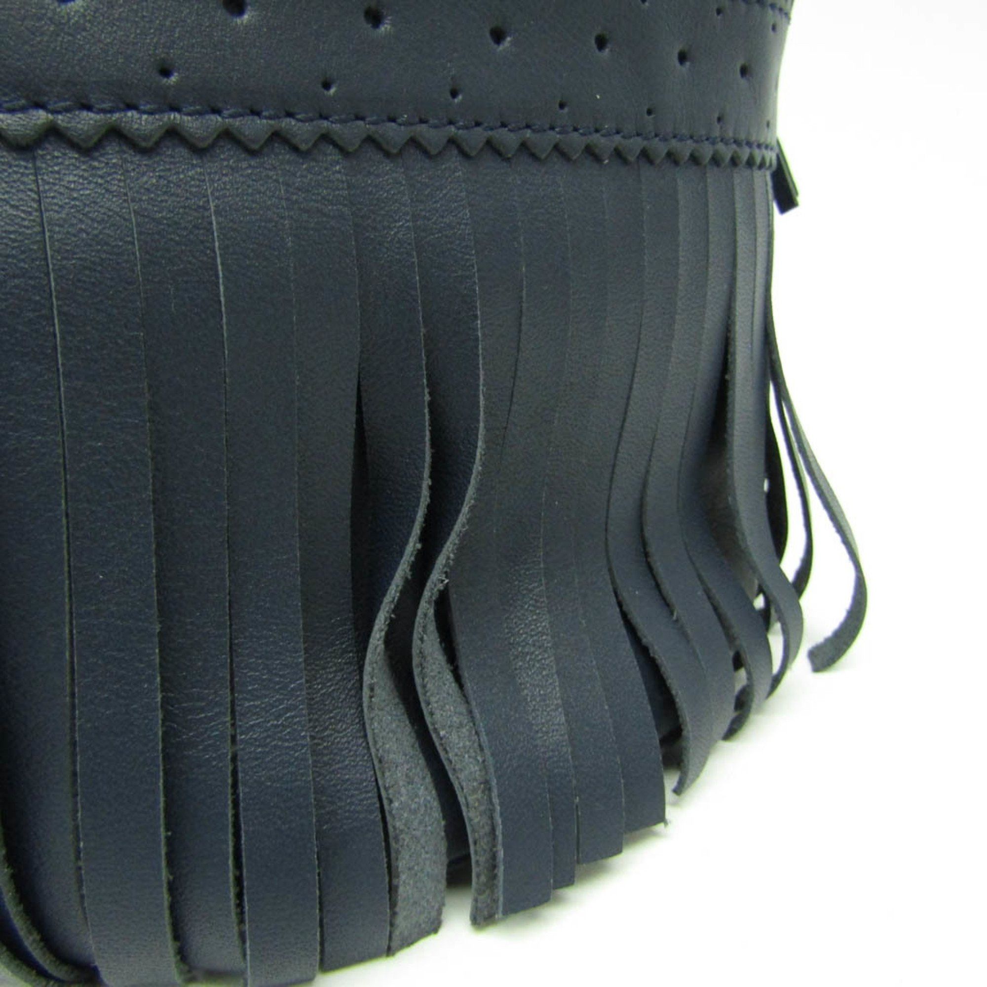 Other J&M Davidson Carnival M Women's Leather Shoulder Bag Navy Size ONE SIZE - 5 Thumbnail