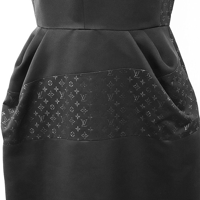 Louis Vuitton Louis Vuitton Louis Vuitton Monogram Silk Dress Others Dresses RW141W F5DR13SSX Size ONE SIZE - 3 Thumbnail