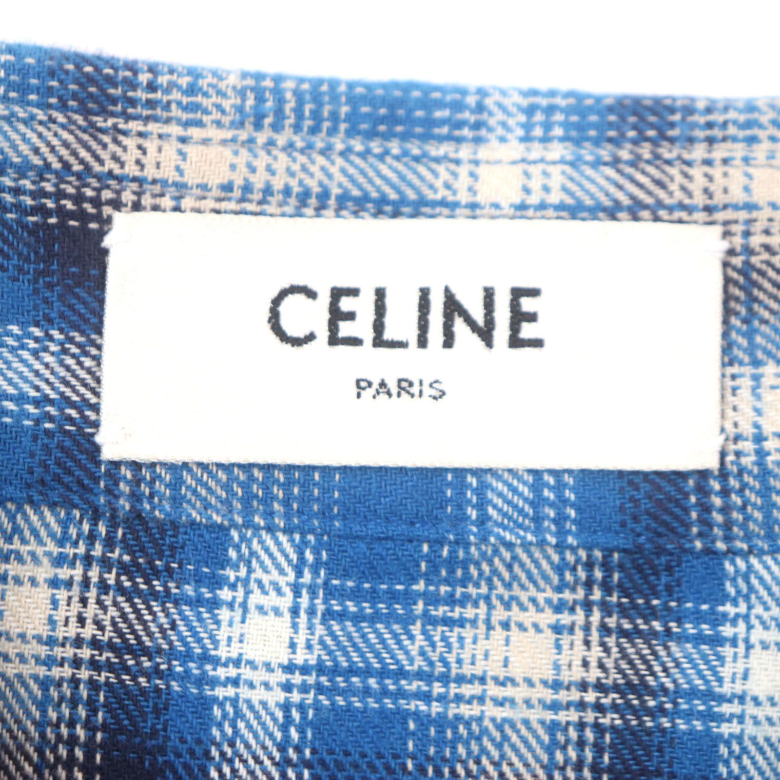 Celine Celine Celine Loose Shirt Cotton Shirt Cotton Dress Shirt 2C486354M DUTY FREE for USA Size ONE SIZE - 5 Thumbnail