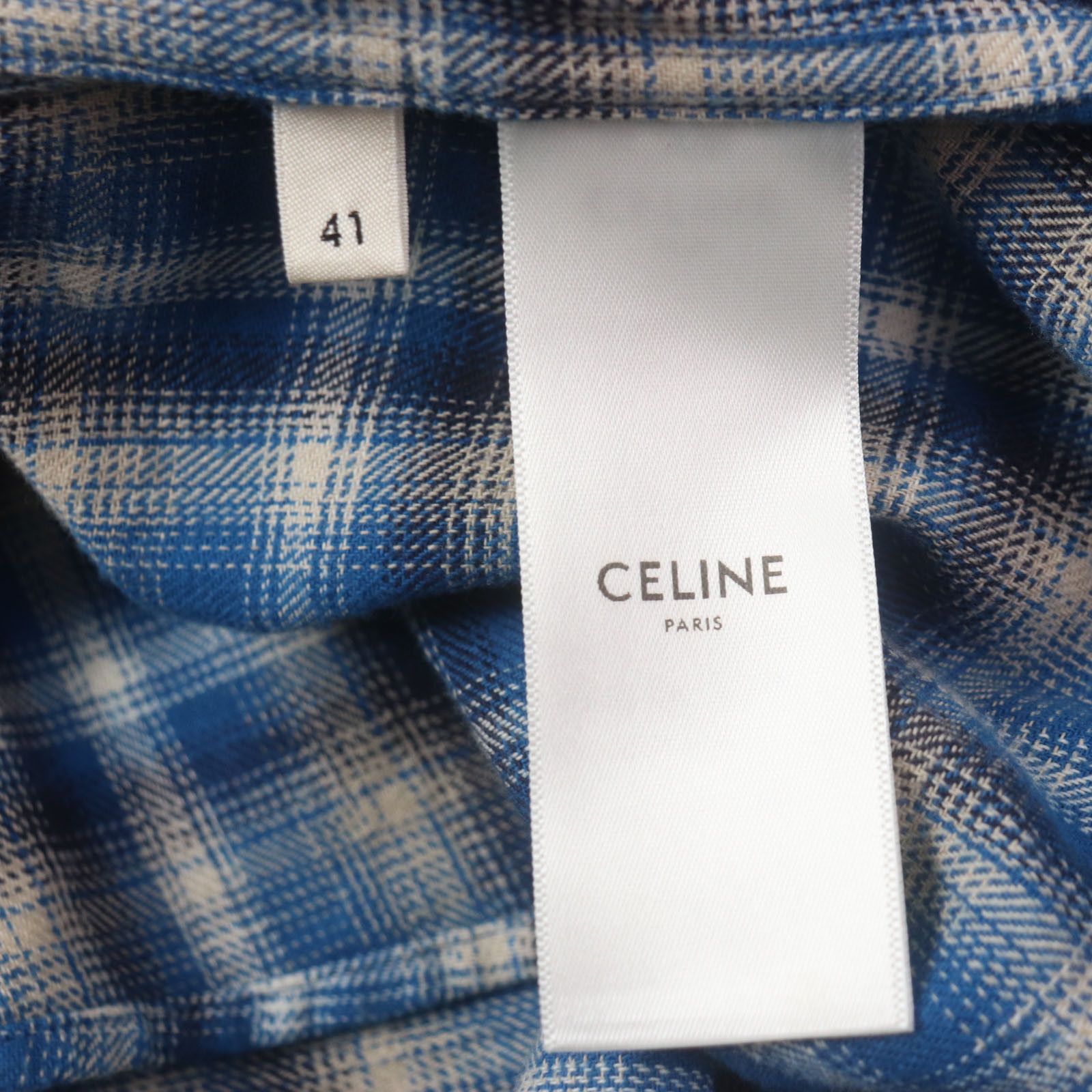 Celine Celine Celine Loose Shirt Cotton Shirt Cotton Dress Shirt 2C486354M DUTY FREE for USA Size ONE SIZE - 6 Thumbnail