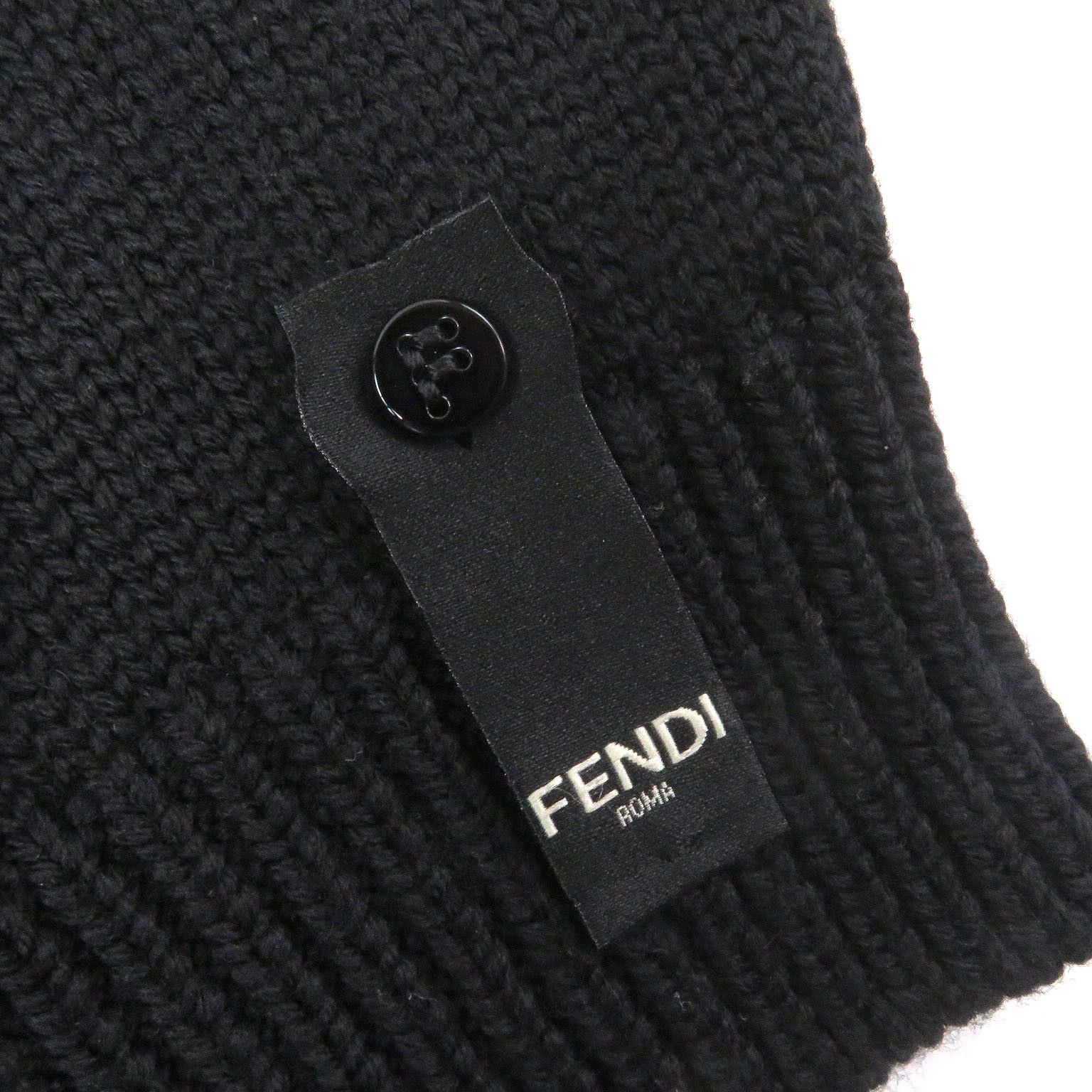 Fendi Fendi Fendi FF logo Zucca Bijou Wool Sweater Others Tops FZX088 Size ONE SIZE - 5 Thumbnail