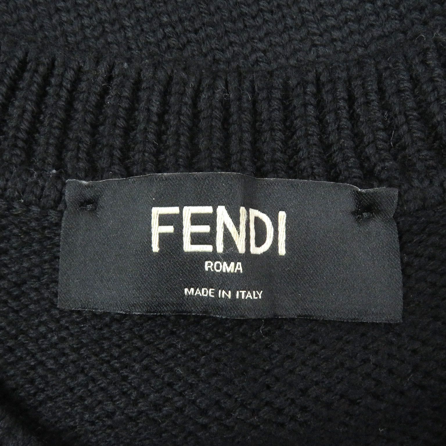 Fendi Fendi Fendi FF logo Zucca Bijou Wool Sweater Others Tops FZX088 Size ONE SIZE - 6 Thumbnail