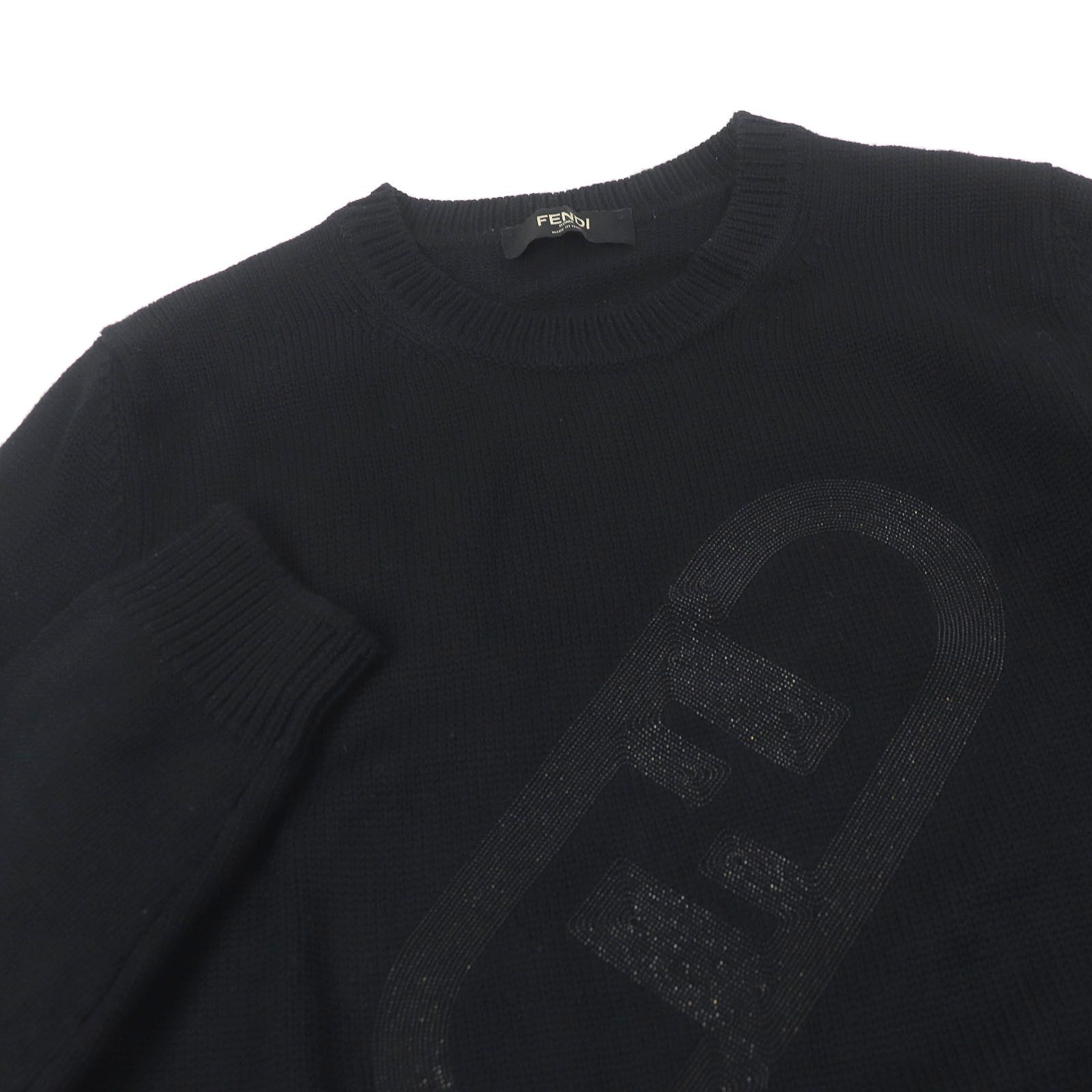 Fendi Fendi Fendi FF logo Zucca Bijou Wool Sweater Others Tops FZX088 Size ONE SIZE - 2 Thumbnail