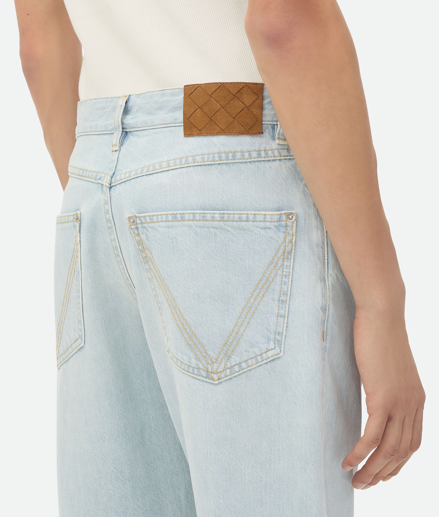 Bottega Veneta Extra Bleached Straight Jeans Size US 36 / EU 52 - 4 Thumbnail
