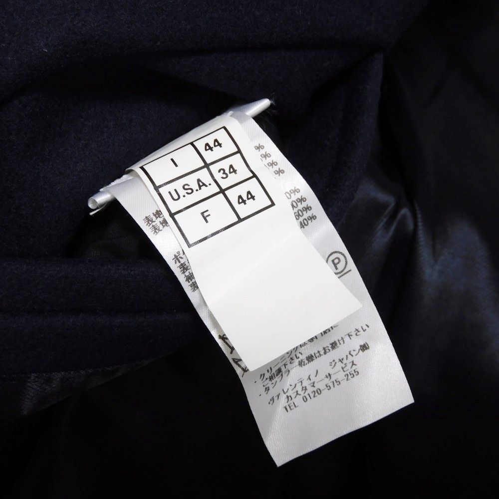 Valentino Valentino Valentino Rib Coat Wool Trench Coat Leather Outerwear Size ONE SIZE - 6 Thumbnail