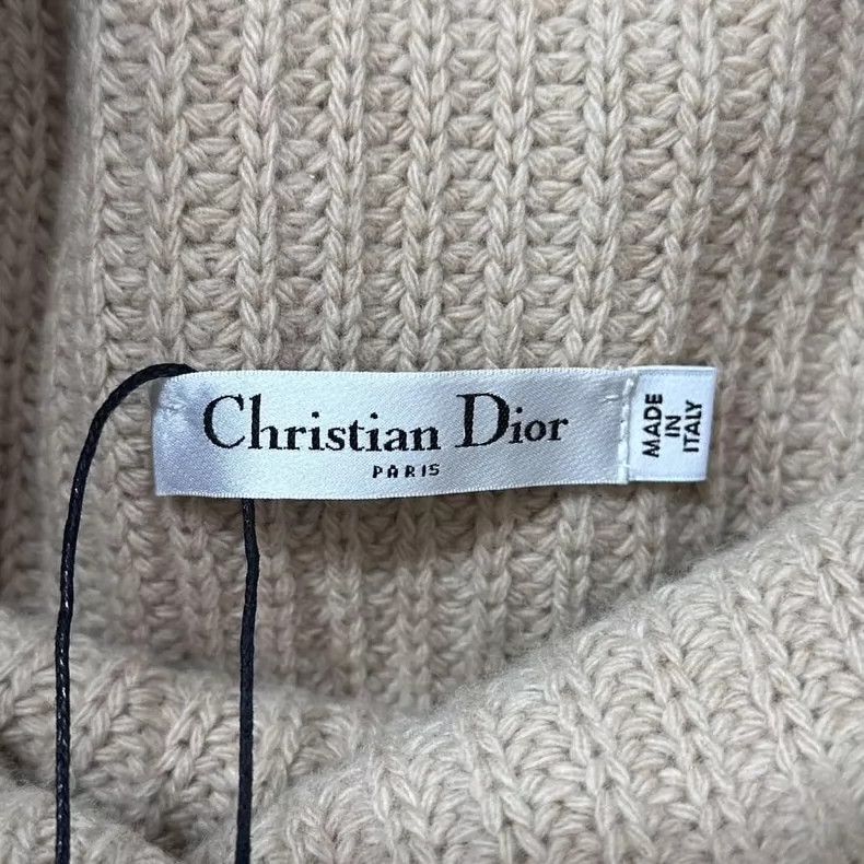 Dior Dior Cashmere High Neck Knit Sweater Size S / US 4 / IT 40 - 4 Thumbnail