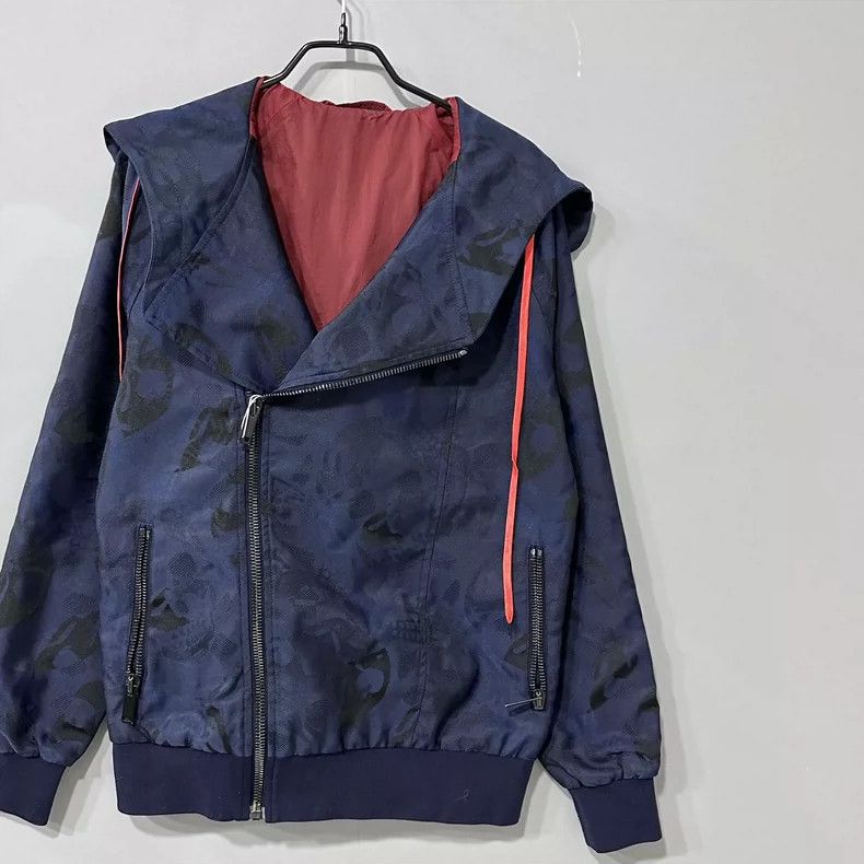 Alexander McQueen Alexander McQueen Hooded Dark Jacket Size L / US 10 / IT 46 - 2 Thumbnail