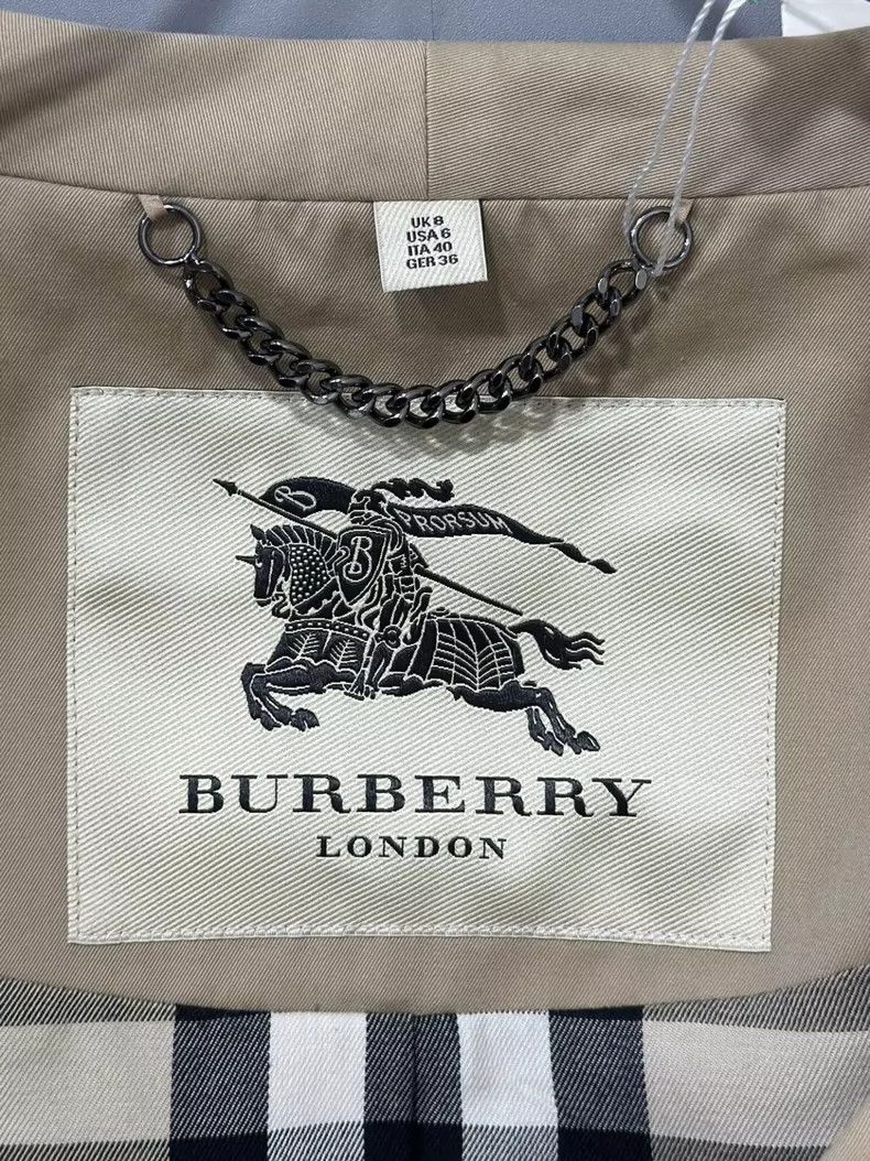 Burberry Burberry Double-Breasted Trench Coat Size S / US 4 / IT 40 - 6 Thumbnail