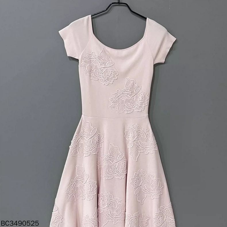 Dior Floral Knit Dress by Dior Size XS / US 0-2 / IT 36-38 - 3 Thumbnail