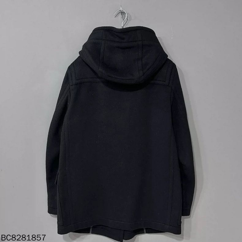 Burberry Burberry Black Duffle Coat with Hood Size XL / US 12-14 / IT 48-50 - 3 Thumbnail