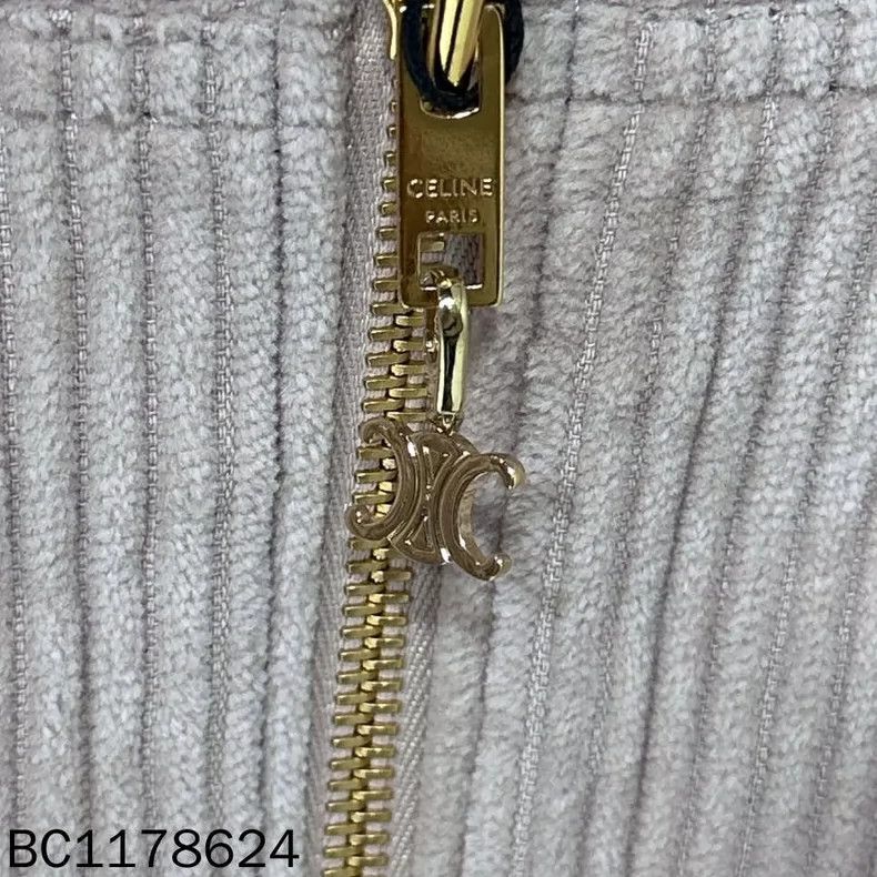 Celine Pink Corduroy Celine Hooded Jacket Size M / US 6-8 / IT 42-44 - 7 Thumbnail