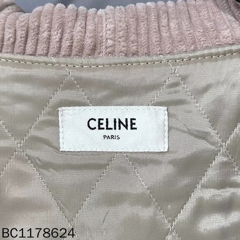 Celine Pink Corduroy Celine Hooded Jacket Size M / US 6-8 / IT 42-44 - 4 Thumbnail