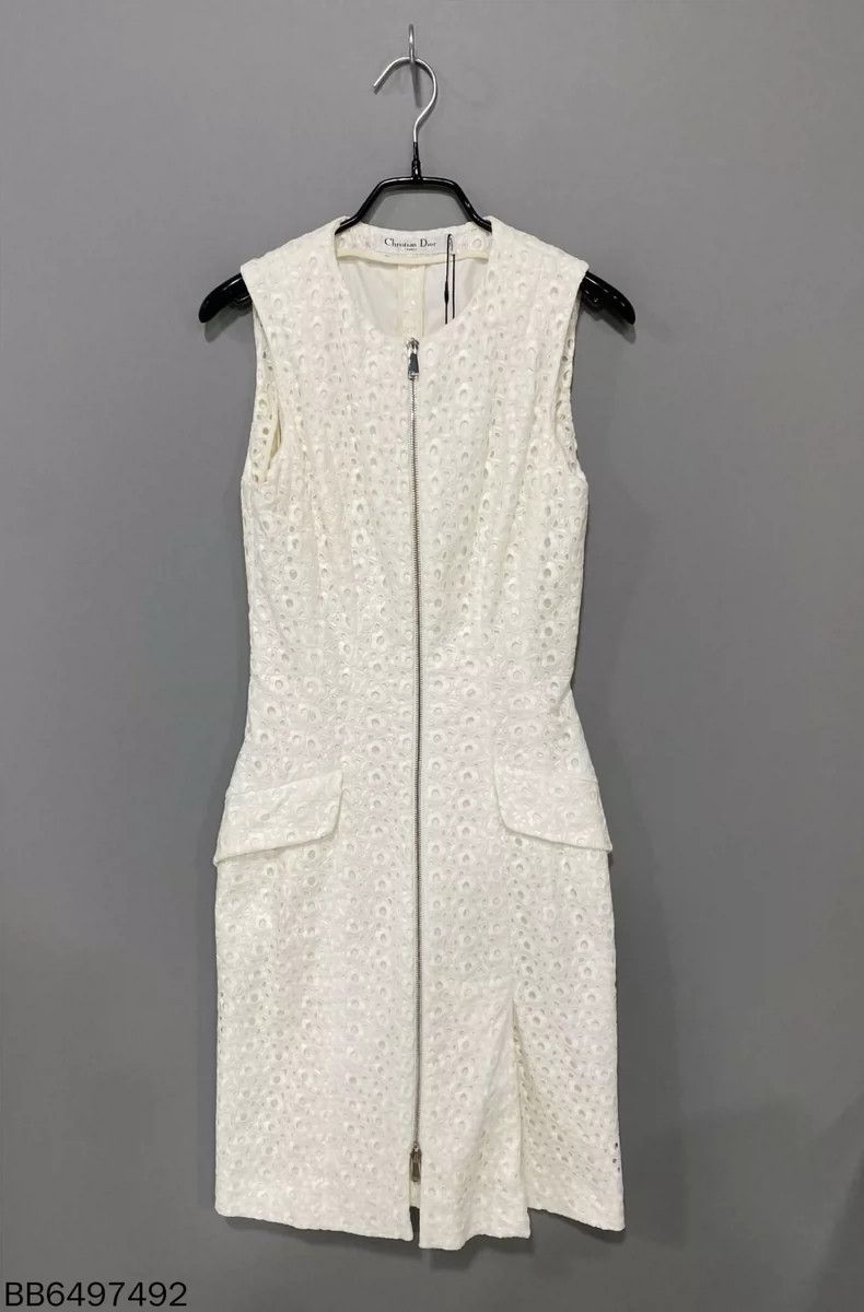 Dior Sleeveless Long Dress by Dior Size S / US 4 / IT 40 - 2 Thumbnail