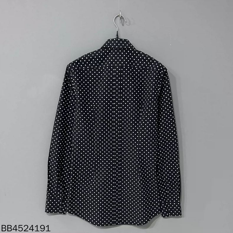 Dolce & Gabbana Dolce & Gabbana Black Polka Dot Shirt Size S / US 4 / IT 40 - 3 Thumbnail