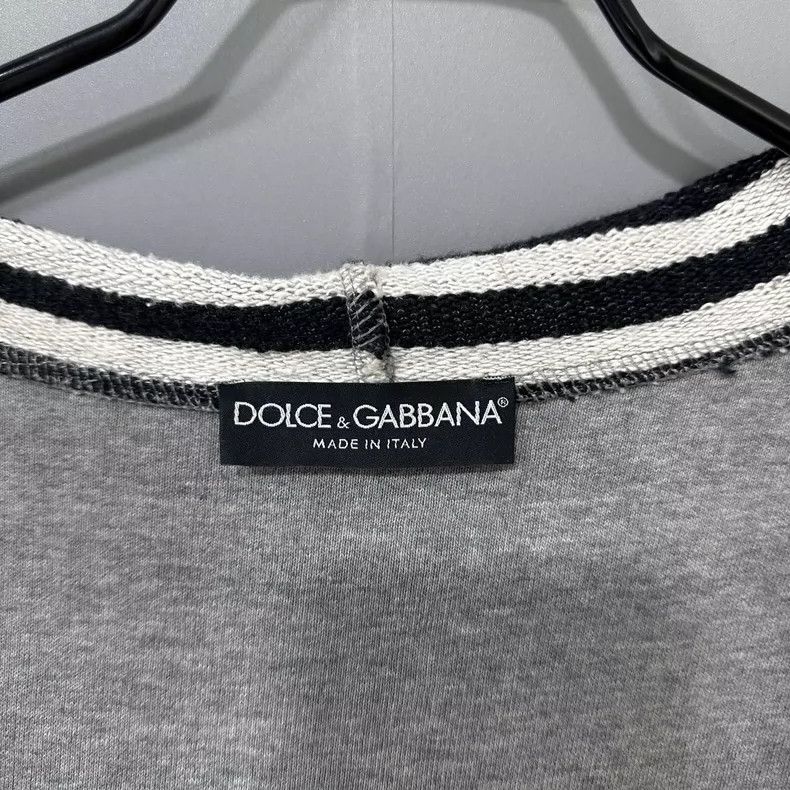 Dolce & Gabbana Black and White Striped Hooded Jacket Size XL / US 12-14 / IT 48-50 - 6 Thumbnail