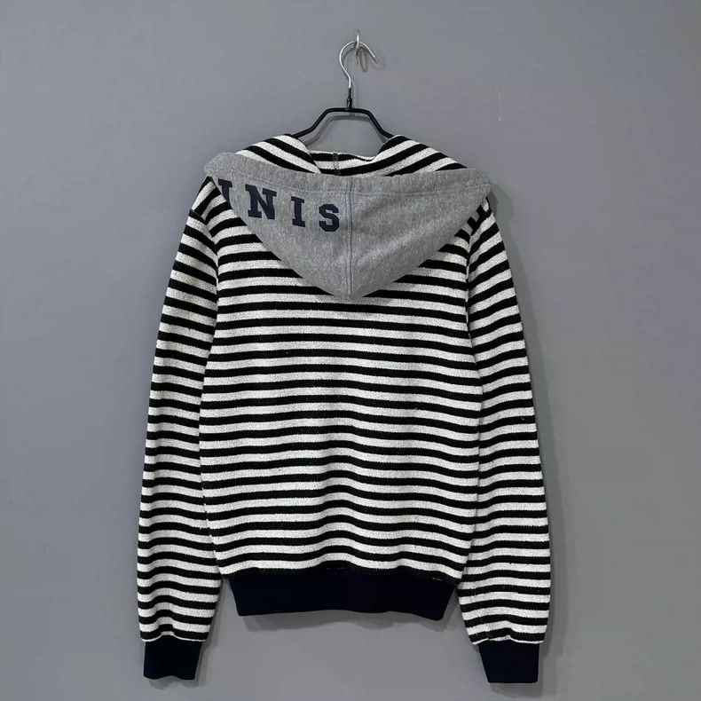 Dolce & Gabbana Black and White Striped Hooded Jacket Size XL / US 12-14 / IT 48-50 - 3 Thumbnail