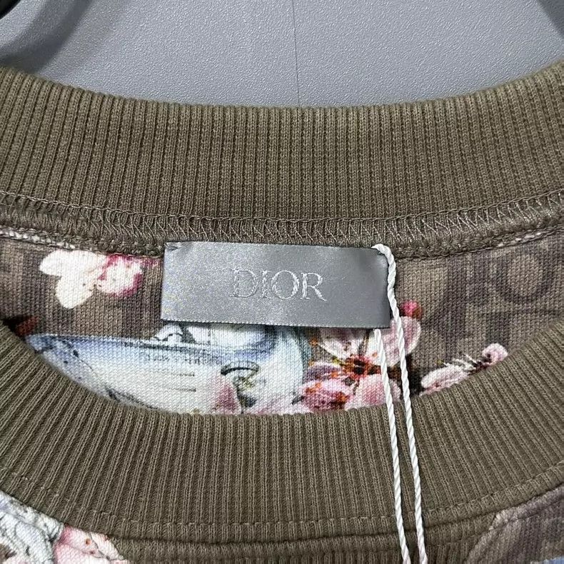 Dior Dior Embroidered Floral Sweatshirt Size L / US 10 / IT 46 - 5 Thumbnail
