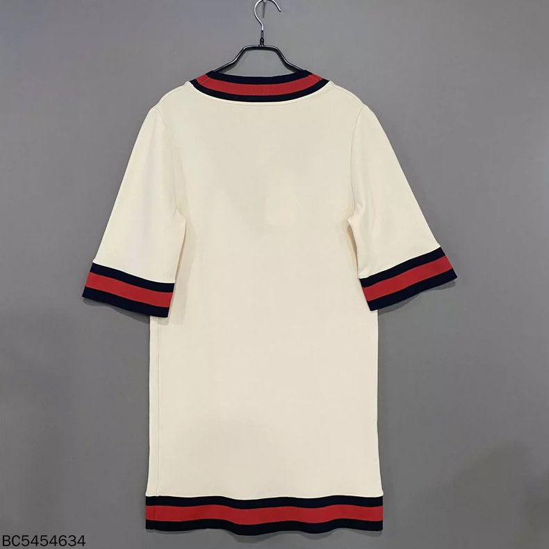 Gucci Classic V-Neck Dress by GUCCI Size L / US 10 / IT 46 - 3 Thumbnail