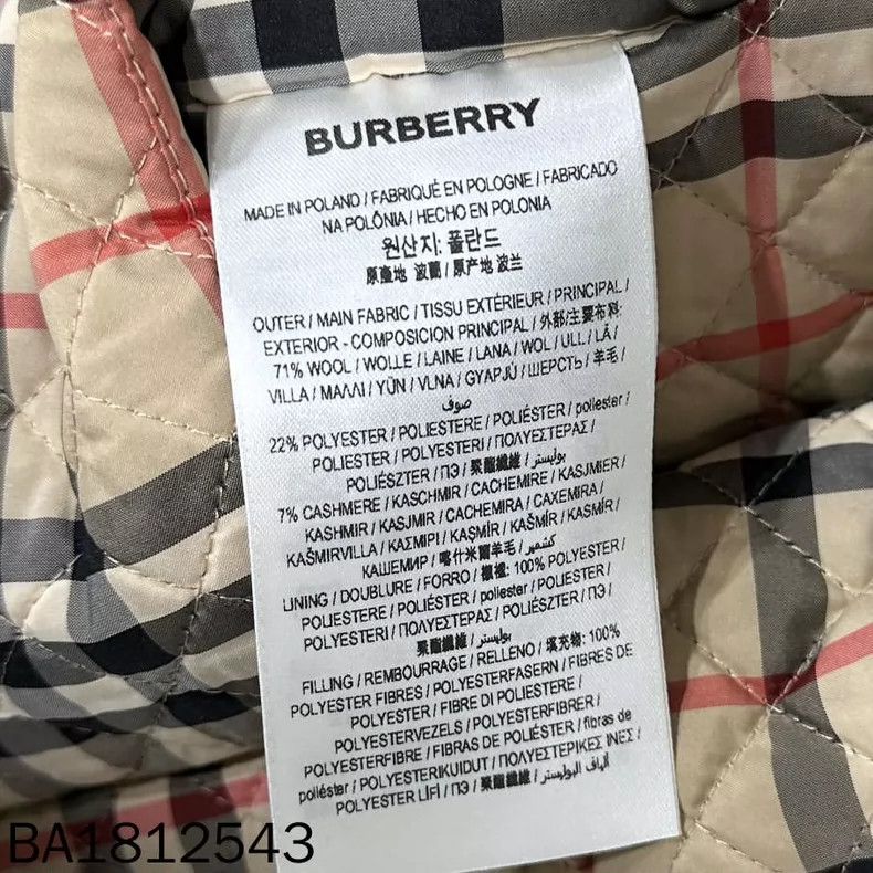 Burberry Burberry Teddy Coat with Inner Pattern Size M / US 6-8 / IT 42-44 - 4 Thumbnail