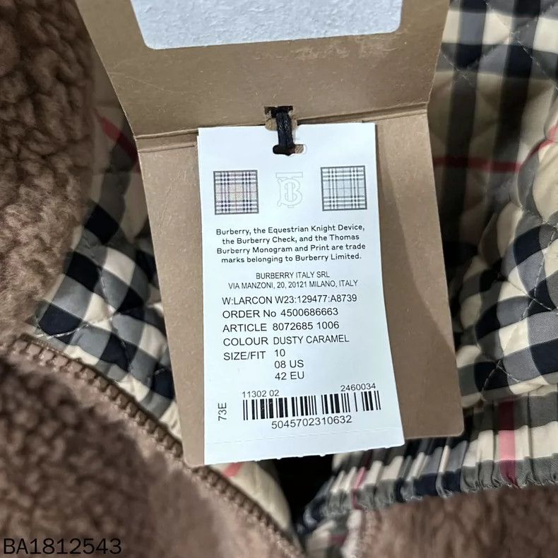 Burberry Burberry Teddy Coat with Inner Pattern Size M / US 6-8 / IT 42-44 - 9 Thumbnail