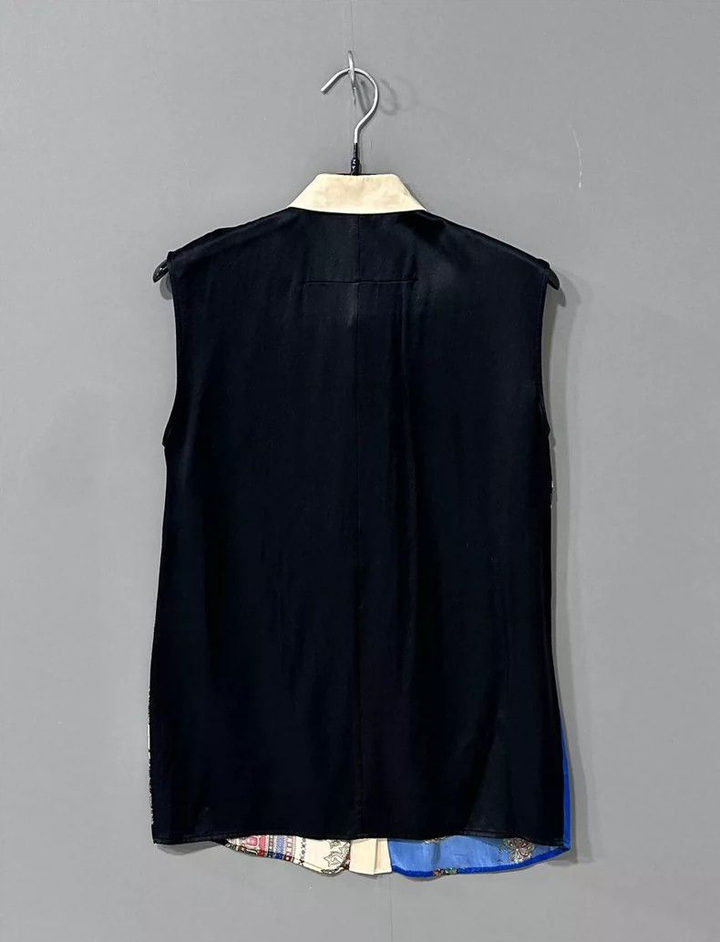 Givenchy Sleeveless Silk Top by Givenchy Size S / US 4 / IT 40 - 3 Thumbnail