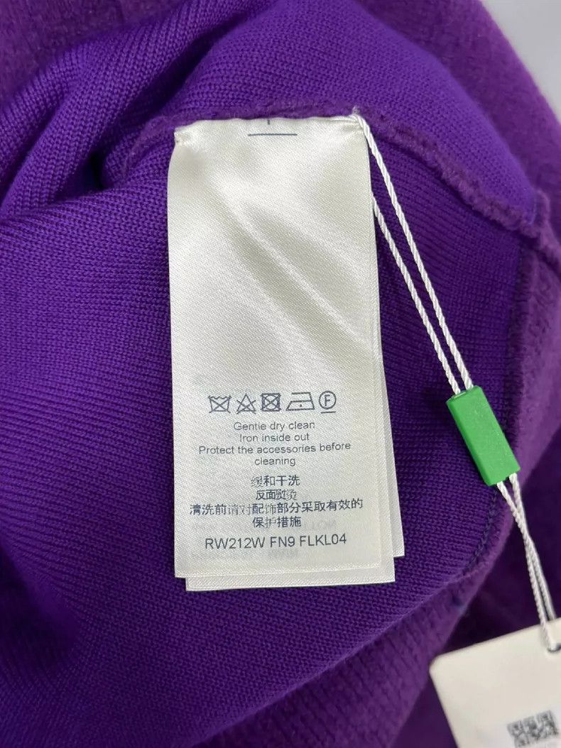 Louis Vuitton Navy Collar Half-Zip Hoodie Size ONE SIZE - 5 Thumbnail