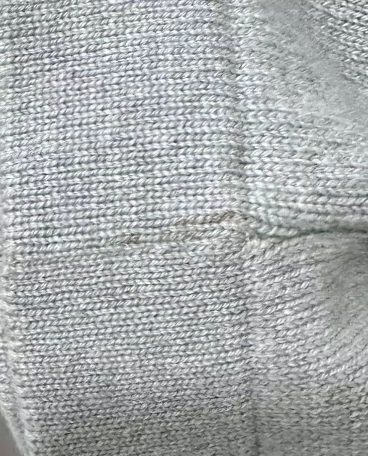 Chanel Chanel Gray Knit Top for Women Size XS / US 0-2 / IT 36-38 - 6 Thumbnail