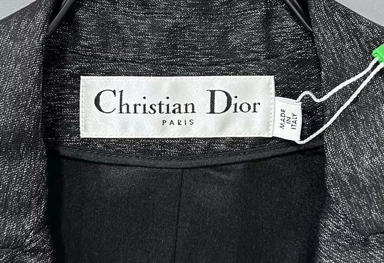 Dior Classic Black Silk Coat by Dior Size XS / US 0-2 / IT 36-38 - 4 Thumbnail
