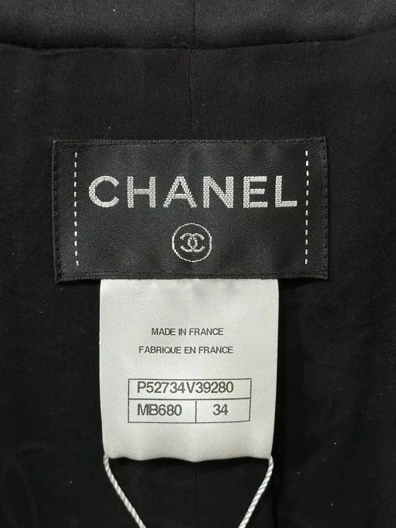 Chanel Chanel Handcrafted Coat with Silver Thread Size XS / US 0-2 / IT 36-38 - 4 Thumbnail