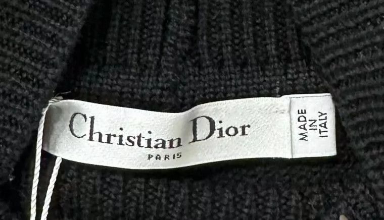Dior Irregular Knit Sweater by Dior Size XS / US 0-2 / IT 36-38 - 4 Thumbnail